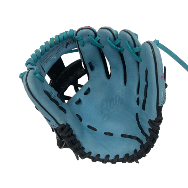 Close-up of a "Shadow Ice" textured novelty glove.